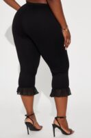 Black Contrast Leggings
