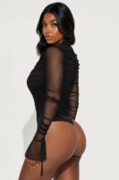 Ladies Kit Black Bodysuit