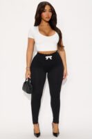 Leggings in Black 95% polyester
