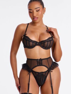 Black Set with v-neck