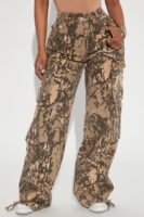 Pants in Green 98% cotton
