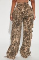 Pants in Green 98% cotton