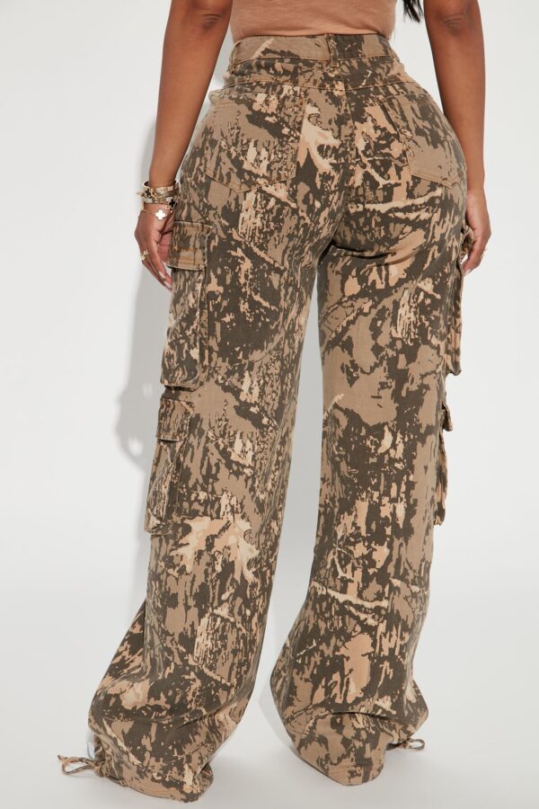 Pants in Green 98% cotton