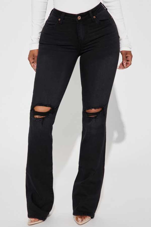Pants in Black 42% cotton