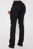 Pants in Black 42% cotton