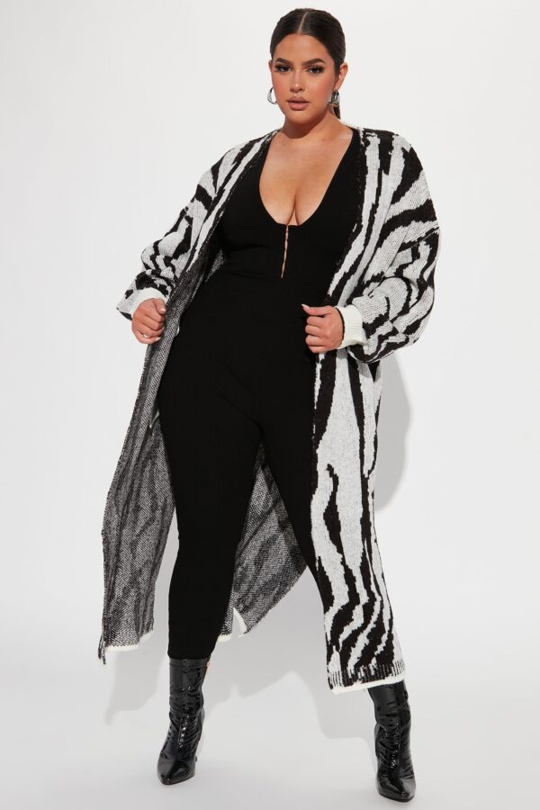 Cardigan in Gray 100% acrylic