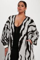 Cardigan in Gray 100% acrylic