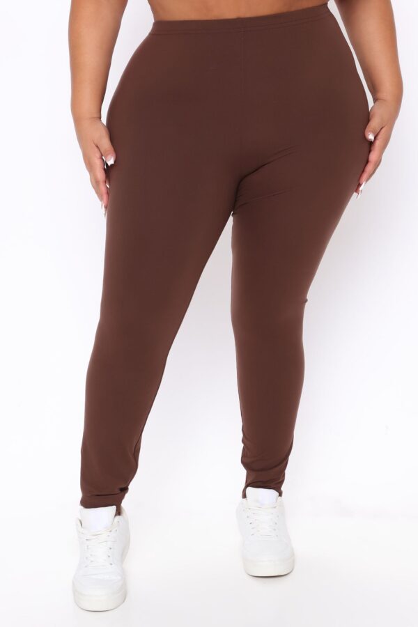Leggings in Chocolate