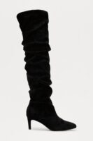 Essex Ruched Boots - Black