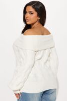 Ivory Ribbed Sweater