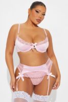 Pink Set with v-neck