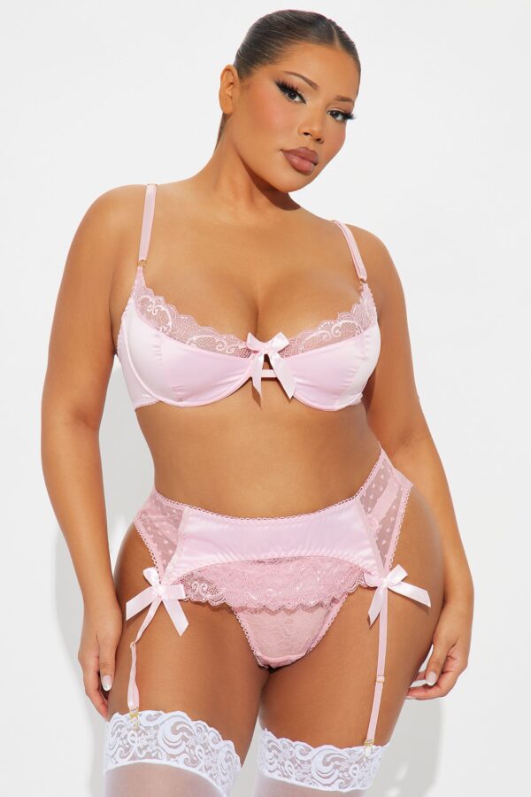 Pink Set with v-neck