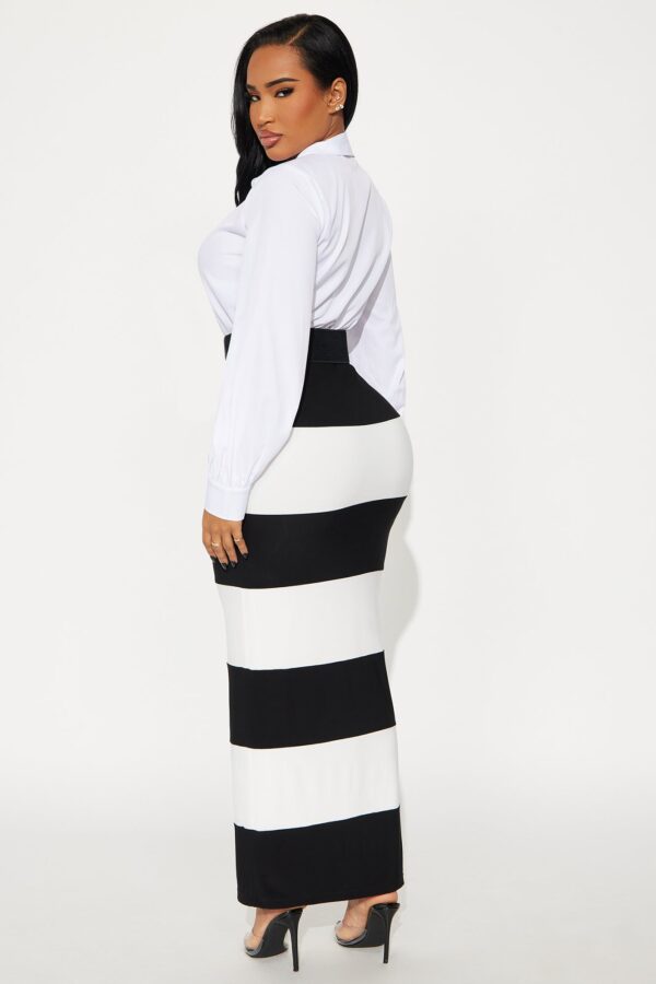 Black and White Dress