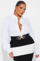 Black and White Dress