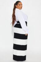 Black and White Dress