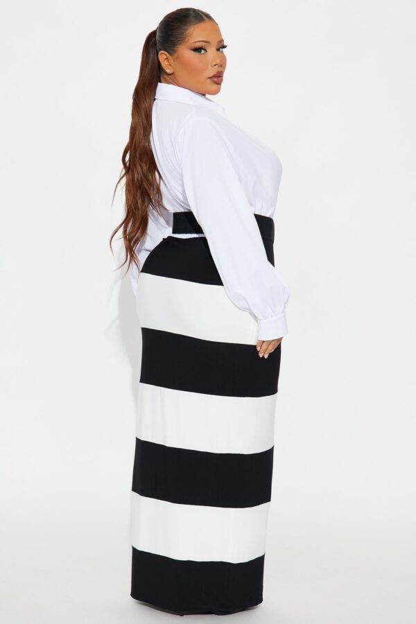 Black and White Dress