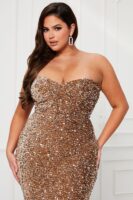 Maxi Dress in Gold
