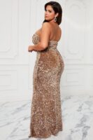 Maxi Dress in Gold