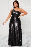 Black Piece with one shoulder