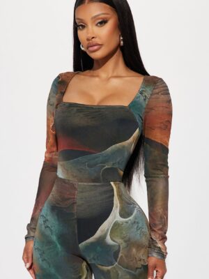 Jumpsuit in Olive 95% polyester