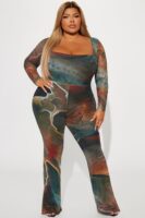 Jumpsuit in Olive 95% polyester