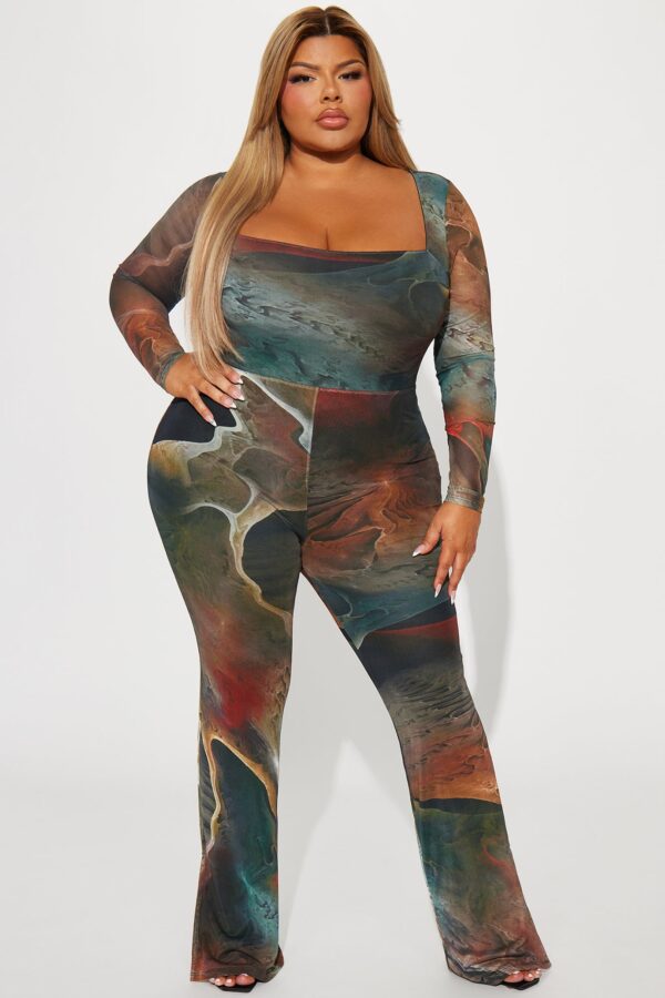 Jumpsuit in Olive 95% polyester