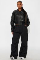Black Jacket with cropped