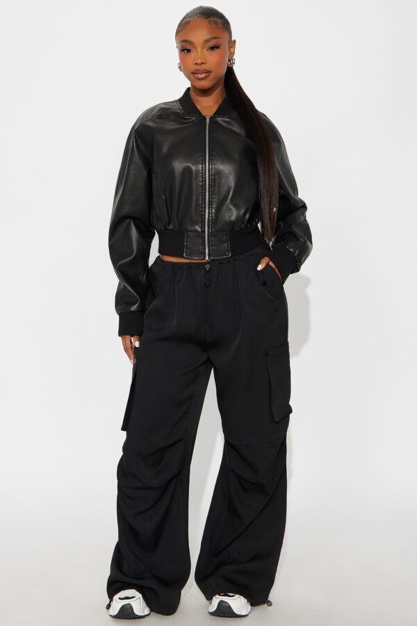 Black Jacket with cropped