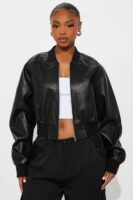 Black Jacket with cropped
