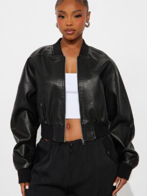 Black Jacket with cropped