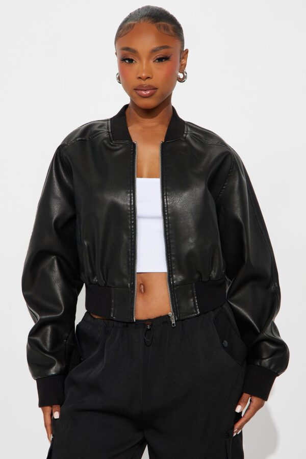 Black Jacket with cropped