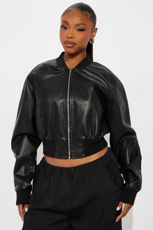 Black Jacket with cropped