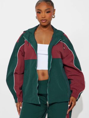 Top in Green 100% nylon