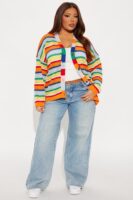 Cardigan in 100% cotton
