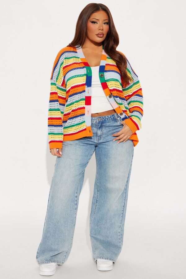 Cardigan in 100% cotton