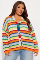 Cardigan in 100% cotton