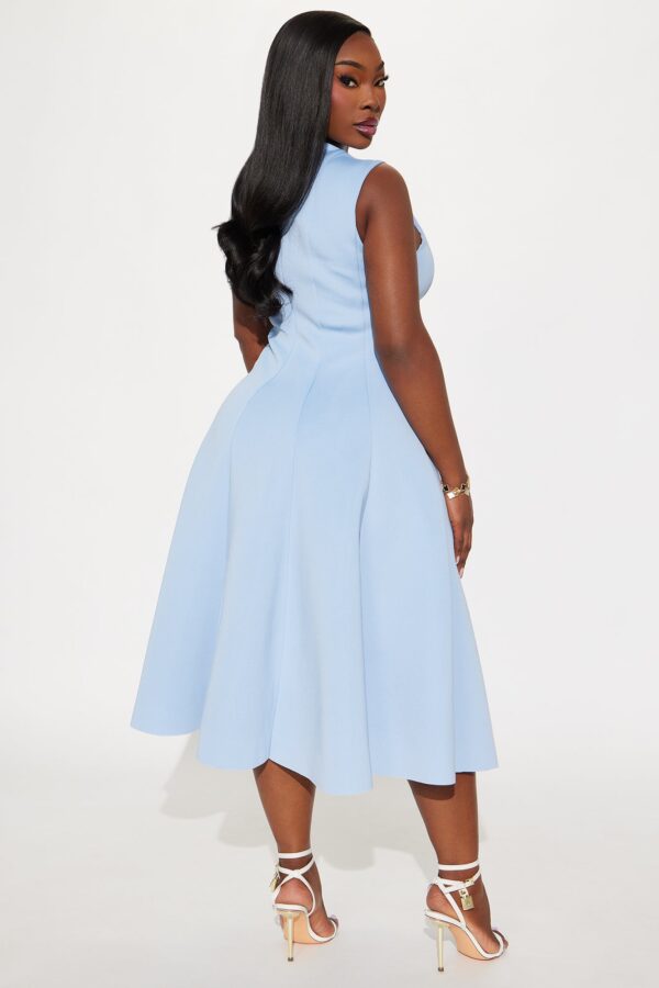 Dress in Blue 95% polyester