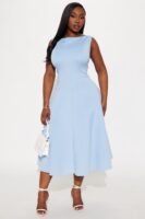Dress in Blue 95% polyester
