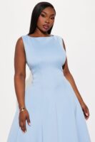Dress in Blue 95% polyester