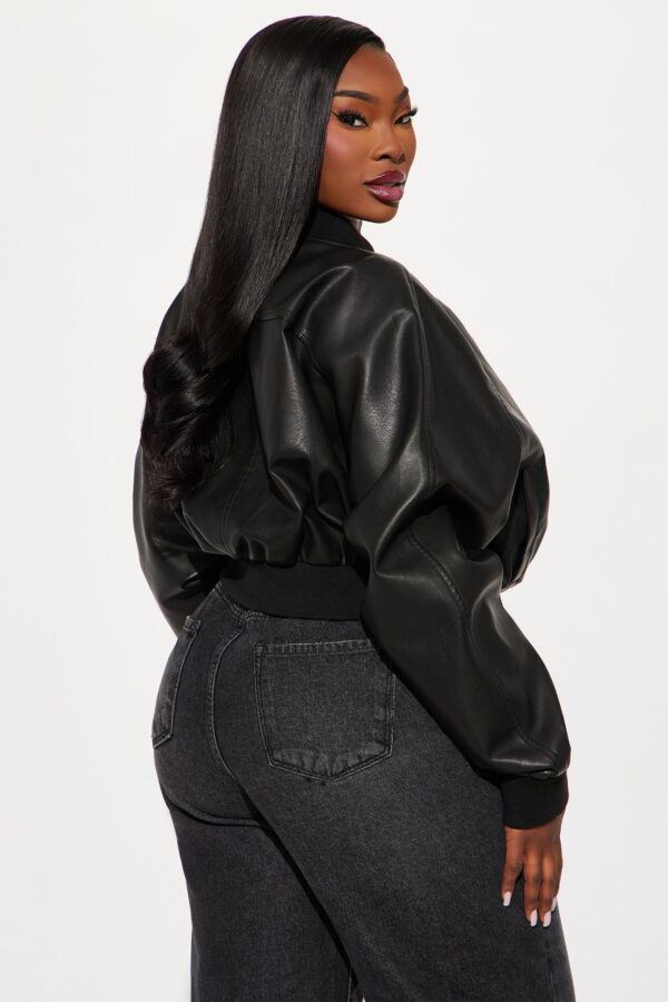 Black Jacket with cropped