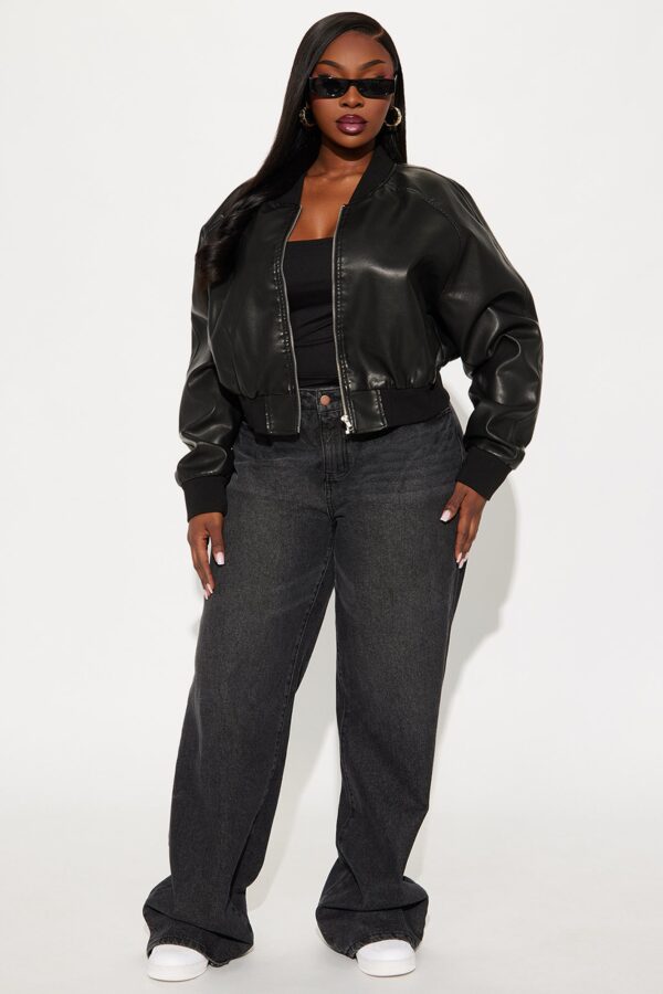 Black Jacket with cropped