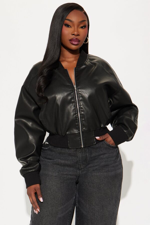 Black Jacket with cropped