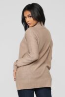 Ladies Kit Khaki Cardigan