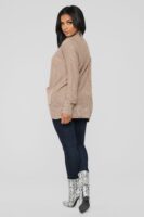 Ladies Kit Khaki Cardigan