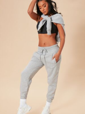 Heather Grey Pants with oversized