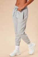 Heather Grey Pants with oversized