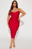 Dress in Red 95% polyester