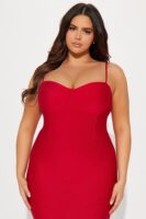 Dress in Red 95% polyester