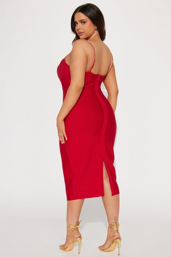 Dress in Red 95% polyester