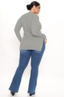 Ladies Kit Heather Grey Sweater